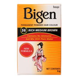 Bigen 56 Rich Medium Brown 6 Gr Precio: 3.78999951. SKU: S4246416