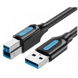 Cable USB 3.0 Vention COOBD/ USB Tipo-B Macho - USB Macho/ 5Gbps/ 50cm/ Negro Precio: 3.63. SKU: B15TKEEMDG