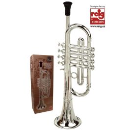 Trompeta metalizada 42 cm en caja Trompeta metalizada 42 cm en caja Precio: 9.5000004. SKU: S2405385