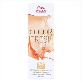 Wella Color Fresh 6/45 Rubio Oscuro Cobrizo Caoba Tinte Semipermanente Potenciador del Color 75 ml Precio: 12.50000059. SKU: S4254619