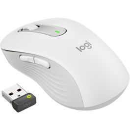 Logitech M650 Ratón Inalámbrico para Negocios, Bluetooth y Receptor USB Logi Bolt, 400-4000 DPI