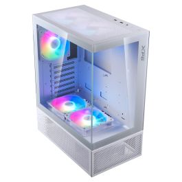 XPG Invader X Mini Caja PC Midi Tower Blanca ATX con 5 Ventiladores ARGB