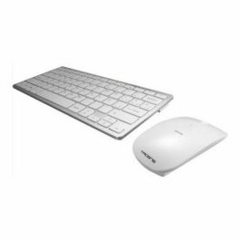 Tacens Kit Teclado + Ratón Inalámbrico 6LEVISCOMBOV2, Diseño Ultra-Delgado, Tecnología 2.4G, Ahorro de Energía, Compatible con Windows y Mac