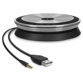 EPOS Expand 20 Auriculares Universales Negro Plata USB para UC y Skype for Business Alámbrico 20h Conversación