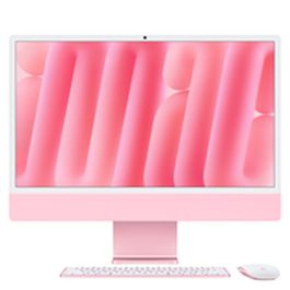 Apple iMac All-in-One 24" 4.5K Pink (Chip M4, 16GB RAM, 512GB SSD) - Ordenador de sobremesa