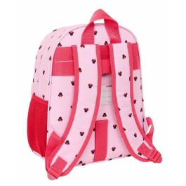 Mochila infantil bolsillos adapt.carro minnie mouse "naive" 28x34x10cm Mochila infantil bolsillos adapt.carro minnie mouse "naive" 28x34x10cm