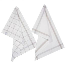 Atmosphera Pack 2 Trapos de Cocina Color Gris 45x70cm Precio: 5.79000004. SKU: B15GXWYB4M