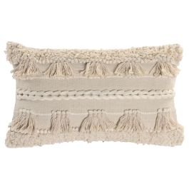 DKD Home Decor Pack de 2 Cojines Boho de Algodón Crudo 30x50 cm, Hechos a Mano, con Cremallera y Relleno de 380g Precio: 25.5899996. SKU: B1FJS8TDBJ
