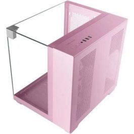 Mars Gaming MC-VISIONM MCVISIONMP Caja Gaming Minitorre MicroATX Panorámica Triple Cristal Templado Refr. Líquida 240mm Rosa