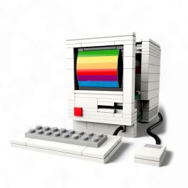MADNESSTOYS Kit Construccion Ordenador 274 piezas Bricks Pop Series, diseño años 80, teclado, ratón y pantalla Precio: 17.5000001. SKU: B15R84EYX3