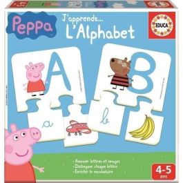 Educa PEPPA PIG Abc - Divertido Juego Educativo de Combinación para Aprender Letras y Alfabeto - Niños y Niñas a partir de 4 años Precio: 22.49999961. SKU: B1D4N3BC5G