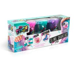 Canal Toys So Slime DIY - Pack de 3 Cocteleras de Limo con Brillo y Confeti, incluye Figura Sorpresa - Crea tu Slime - Niños +6 años
