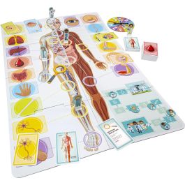 Tactic Aprendamos sobre el cuerpo humano - Juego educativo de mesa para 2 o más jugadores - Edad 7 años en adelante - Ref. TAC6416739605524