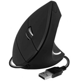 SUBBLIM GLIDE VERTICAL ERGO WIRED MOUSE BLACK SUBBLIM GLIDE VERTICAL ERGO WIRED MOUSE BLACK