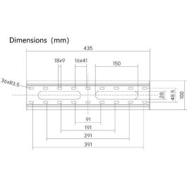 Stell Soporte TV Fijo SLIM Acero SHO 4210