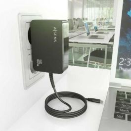 Cargador de Portátil GaN Aisens ASCH-1PD100WL50-BK USB Tipo-C/ 100W/ Automático/ Voltaje 5-20V Cargador de Portátil GaN Aisens ASCH-1PD100WL50-BK USB Tipo-C/ 100W/ Automático/ Voltaje 5-20V