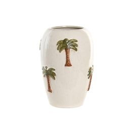 DKD Home Decor Jarrón Tropical de Cerámica Blanco/Marrón con Palmeras 21 x 29 x 21 cm (2 Unidades) DKD Home Decor Jarrón Tropical de Cerámica Blanco/Marrón con Palmeras 21 x 29 x 21 cm (2 Unidades) Precio: 47.59000059. SKU: B19VC25AMB