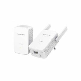 Mercusys MP510 KIT Adaptador de Red PowerLine 1000 Mbps con WiFi y Puerto Gigabit Ethernet Blanco Doble Pack Precio: 48.50000045. SKU: S5610776