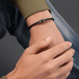 Pulsera Hombre Police PEAGB0079401 Negro