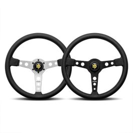 Momo MOMVPRO370BLKBR Volante Prototipo Heritage 370 mm Competición Piel Negra, Diseño Rally Universal, Fabricado en Italia Momo MOMVPRO370BLKBR Volante Prototipo Heritage 370 mm Competición Piel Negra, Diseño Rally Universal, Fabricado en Italia