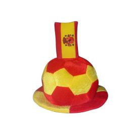 Gorro Balón de Fútbol con Bandera de España en Relieve Th3 Party