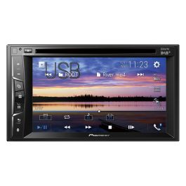 Pioneer AVH-A3200DAB Receptor Multimedia con Pantalla 6.2" y Bluetooth DAB+ Reproductor CD DVD USB Negro 50W