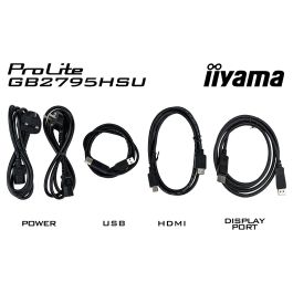 iiyama GB2795HSU-B1 Monitor Gaming 27" Full HD 0.2ms 280Hz VA Negro HDMI DP USB