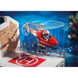 PLAYMOBIL 9462 - City Action - Estación de bomberos con helicóptero - Nuevo para 2019