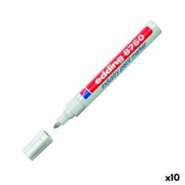 Rotulador permanente Edding 8750 Blanco 10 Piezas (10 Unidades) Precio: 47.49999958. SKU: B158G28ZZR