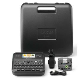 Rotuladora Eléctrica Brother PT-D610BVP Negro (3 Unidades)