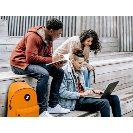 Antartik Mochila con Asa y Bolsillos con Cremallera Color Mostaza 310x160x410 mm