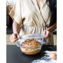 Pyrex 118A000 / 7043 Cocotte Redonda Pyrex Classic 32cm x 27cm 3.5L + 1.4L