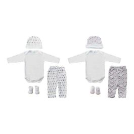 Bebe Baby DKD Home Decor 28 x 7 x 24 cm Set de 4 (2 Unidades)