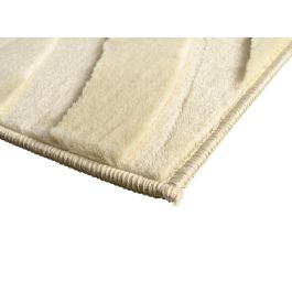 DKD Home Decor Alfombra Urban de Poliéster Antideslizante Beige 175 x 75 cm (2 Unidades)