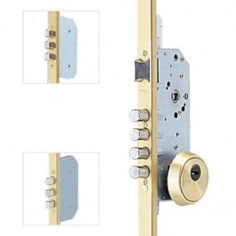 TESA Tlb35Scle Cerradura de Seguridad 3 Puntos Oro Entrada 50mm Cerradero 40mm Sin Cilindro para Puertas RF con Escudo E700L Precio: 80.59000026. SKU: B1229QNWH6