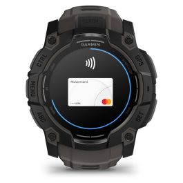 Garmin Instinct 3 AMOLED 50mm Schwarz Reloj Inteligente GPS Unisex con Pantalla AMOLED, 4GB, 10 ATM