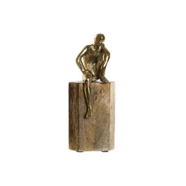 DKD Home Decor Figura Moderna Personas Mango Aluminio Dorado Natural 8 x 20 x 8 cm (2 Unidades) Precio: 18.79000046. SKU: B133DJGMSX