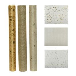 Decoris Camino de mesa de organza champagne modelos surtidos 200x35cm Precio: 3.69000027. SKU: B1BTAYY4VZ