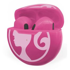Lexibook Auriculares Inalambricos Barbie Niña 85dB Protección Auditiva Bluetooth Música Llamadas USB-C