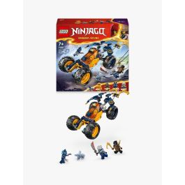 LEGO 71811 Buggy Todoterreno Ninja de Arin Ninjago, Amarillo, con 4 minifiguras y Riyu bebé - Temporada 2