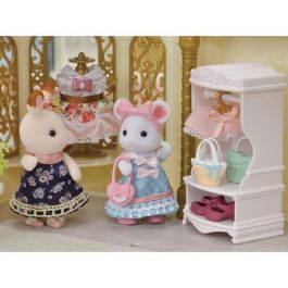 FAMILIAS SYLVANIAN La maleta de moda y el ratón de malvavisco de la hermana mayor para niños FAMILIAS SYLVANIAN La maleta de moda y el ratón de malvavisco de la hermana mayor para niños
