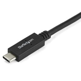 Adaptador USB C a DVI Startech CDP2DVIMM2MB Negro