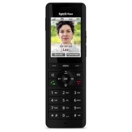 AVM FRITZ!Fon X6 Teléfono DECT Inalámbrico Negro con Contestador Automático, 300 Entradas