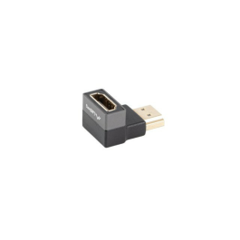 Lanberg AD-HDMI-07 Adaptador HDMI Tipo A Estándar Hembra, Conectores Negro y Plata