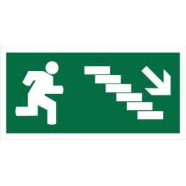 GO 200x100 DOWN RIGHT STAIR SIGN Precio: 5.50000055. SKU: B165H27W5A