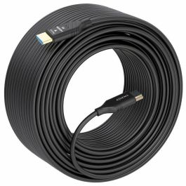 AISENS - CABLE HDMI V2.1 AOC ULTRA ALTA VELOCIDAD / HEC 8K@60HZ 4K@120HZ 4:4:4 48GBPS, A/M-A/M, NEGRO, 20M
