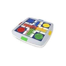 Juego parchis y oca automático 4 jugadores 27x27x4 cm Juego parchis y oca automático 4 jugadores 27x27x4 cm