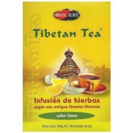 Tibetan Tea Infusión Limón con Hierbas Tibetanas, Terminalia y Ortiga Verde, 90 sobres Precio: 31.79. SKU: B17CGBE3X7
