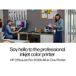 HP OfficeJet Pro 9130b All-in-One Printer Inyección de tinta térmica A4 4800 x 1200 DPI 25 ppm Wifi HP OfficeJet Pro 9130b All-in-One Printer Inyección de tinta térmica A4 4800 x 1200 DPI 25 ppm Wifi