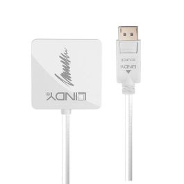 Lindy Convertidor Activo DisplayPort 1.2 a HDMI 1.4, DVI y VGA con Soporte 4K